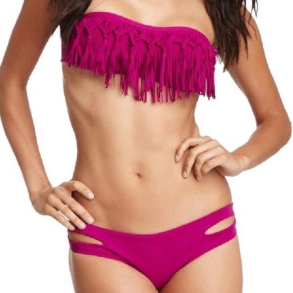 L*Space fuschia Bikini Set